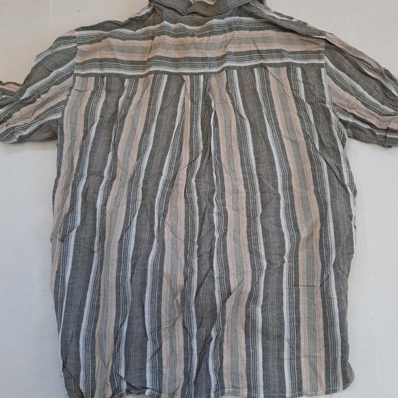 Treasure & Bond Women's Striped Front Knot Blouse M - Picture 6 of 6